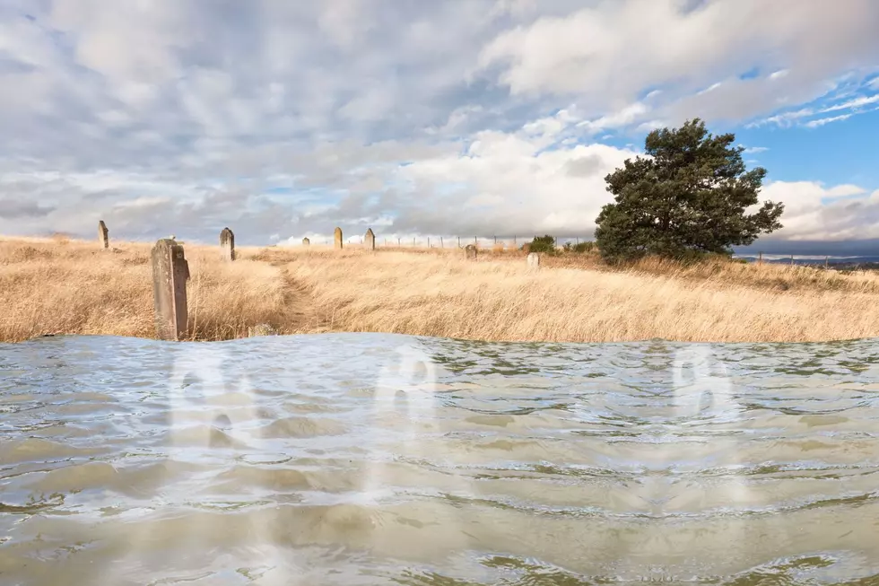 Explore the Eerie Island Cemetery of a Sunken Montana Town